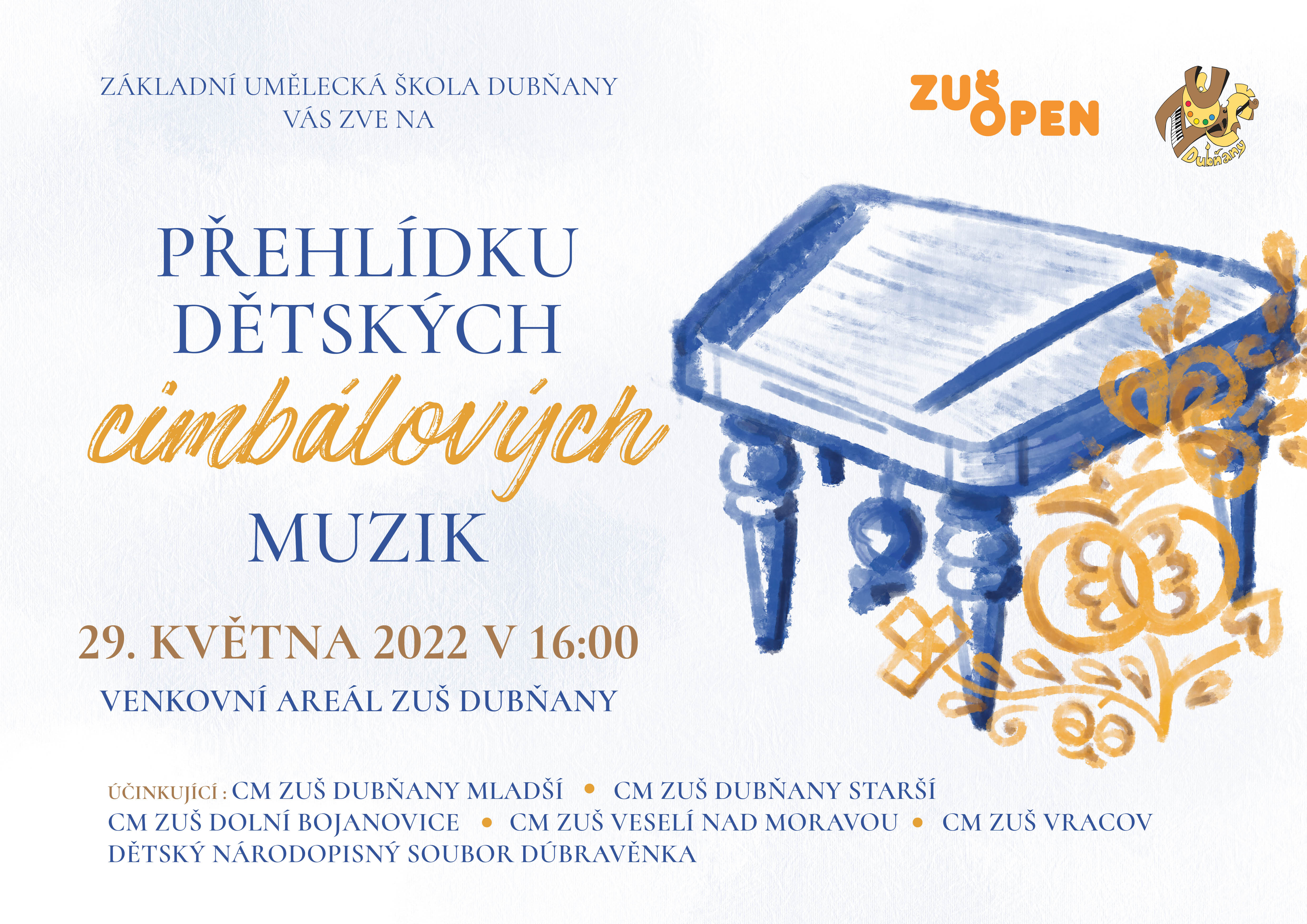 Přehlídka dětských cimbálových muzik